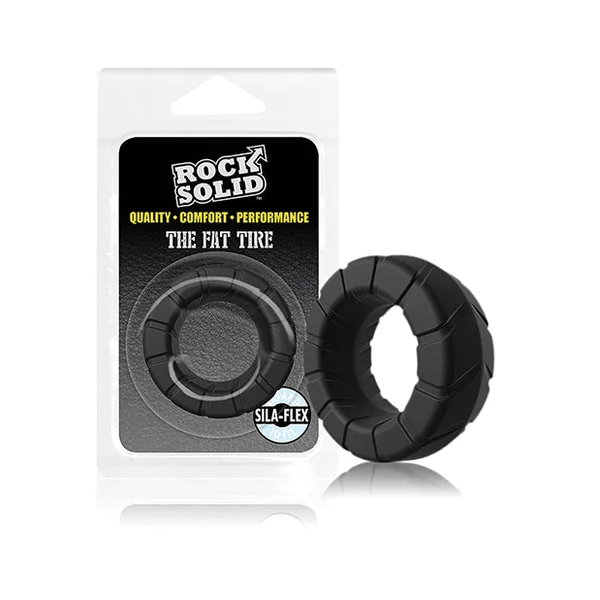 Rock Solid Fat Tire Ring - Black