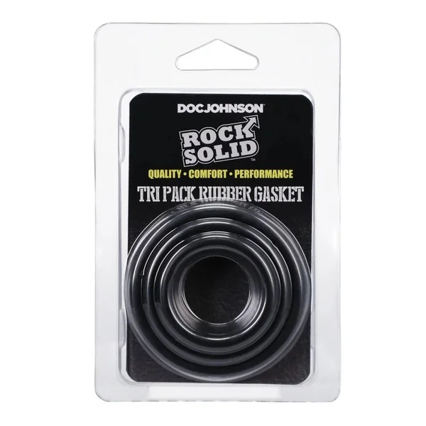 ROCK SOLID TRI-PACK RUBBER GASKET