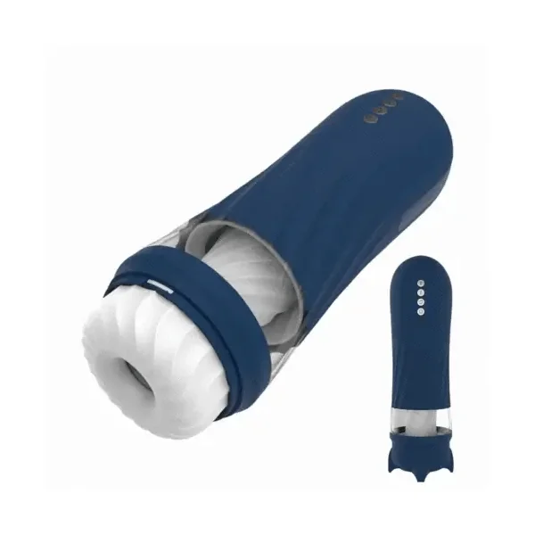 Rocket 3d Realistic Textured Electric Stroker With 5 Thrusting Rotating Modes