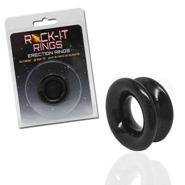 Rock-It Rings Convex C-Ring - Black