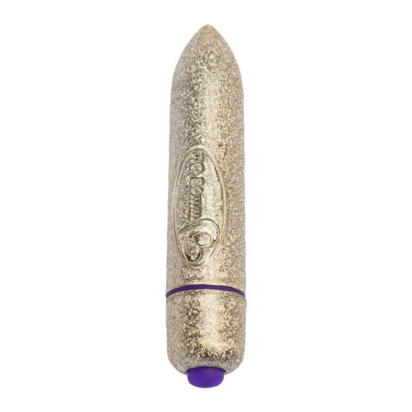 ROCKS-OFF - RO-80 MM GOLD VIBRATING BULLET 7 V