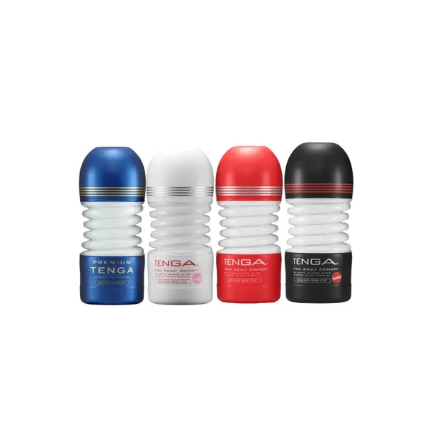 Rolling Head Cup Disposable Masturbator