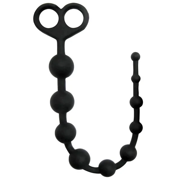 ROOSTER PERFECT 10 BLACK ANAL BEADS
