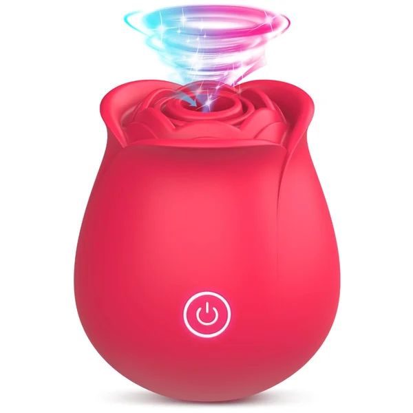 Rose 10 Suction Vibrator(9pcs)