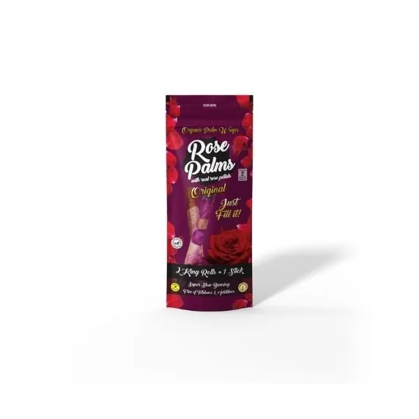 Rose Palms Slim Size Box 20ct Display 3pk Original