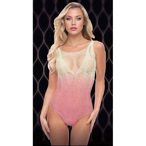 Rosy Sunset Bodysuit - Os