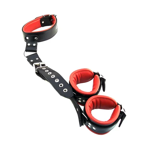 Rouge Neck To Hand Restraint Black Red