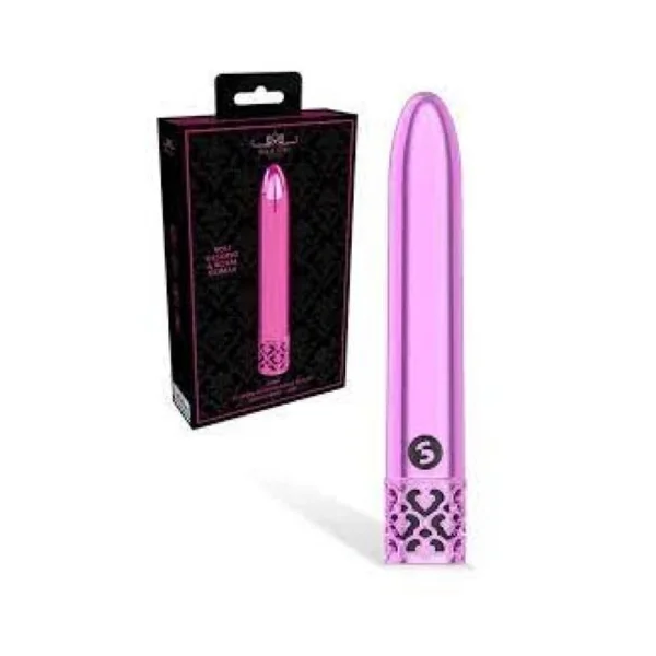 Royal Gems Shiny Powerful Vibrator Pink