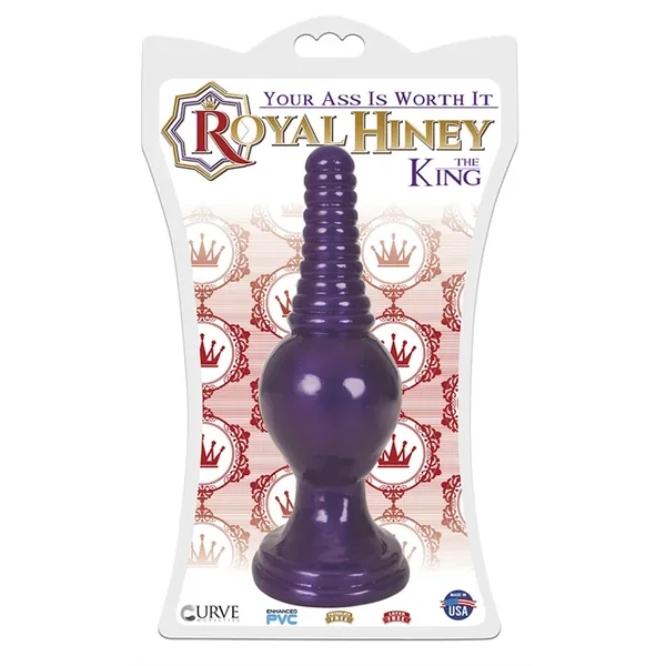 Royal Hiney – The King (White package insert) – Amethyst