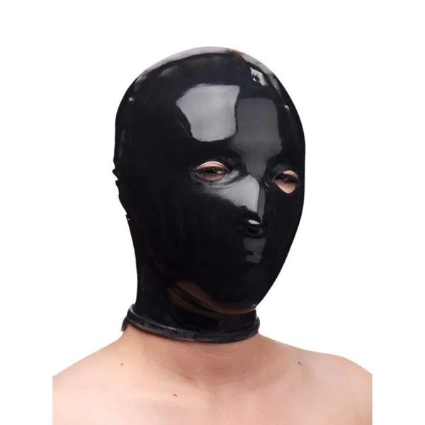 Rubber Slave Hood – Black