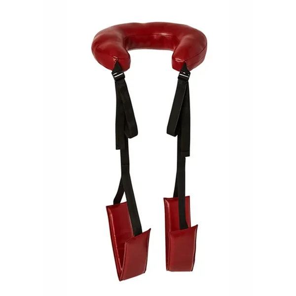 Saffron Thigh Sling Black and Red