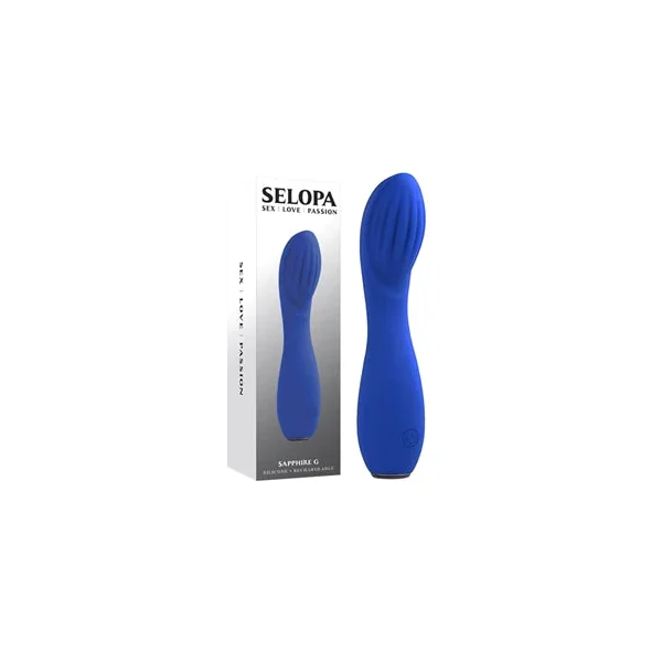 Sapphire G Vibrator 5.91" by Selopa