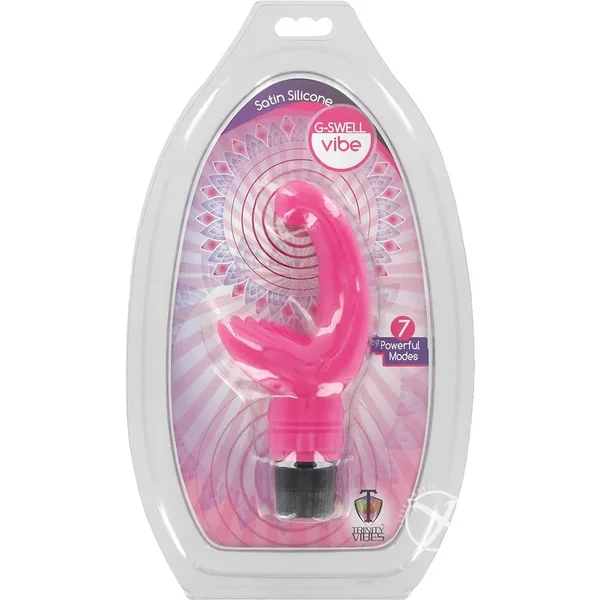Satin Silicone G Swell Vibe Pink Trinity Vibes