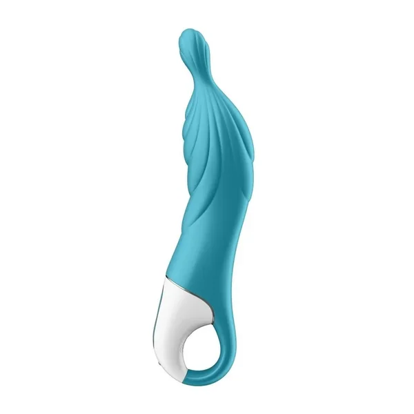 Satisfyer A-Mazing 2 Silicone Vibrator – Turquoise