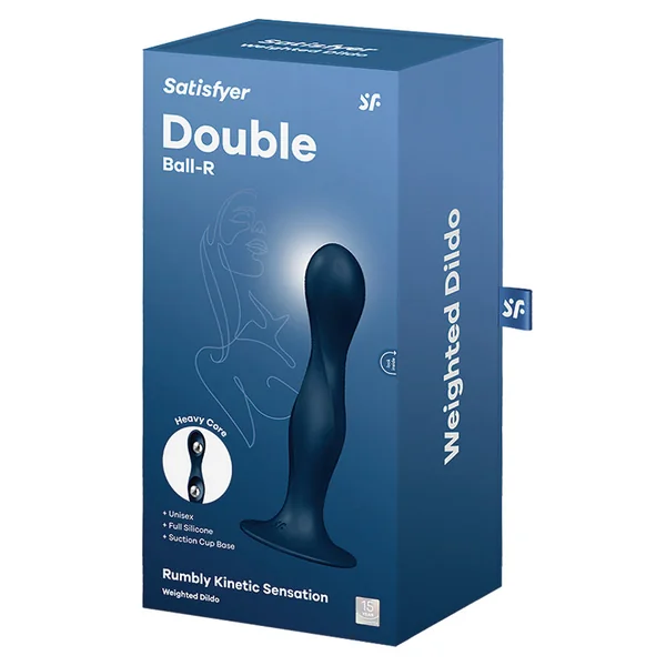 Satisfyer Double Ball-R - Dark Blue
