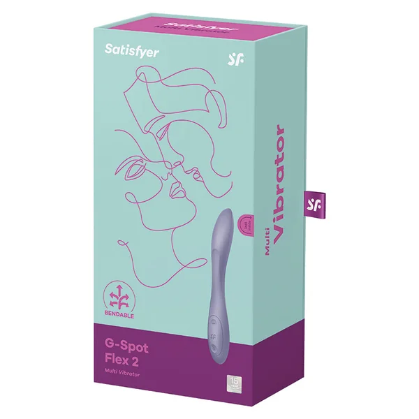 Satisfyer G-Spot Flex 2 Multi Vibrator - Dark Violet
