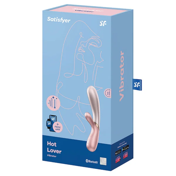 Satisfyer Hot Lover Connect App Vibrator - Pink