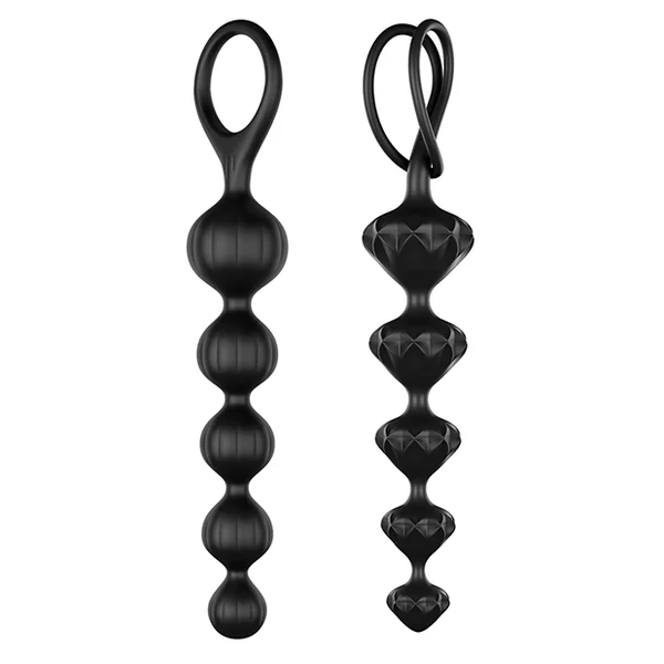 SATISFYER LOVE BEADS SET OF 2 BLACK (NET)