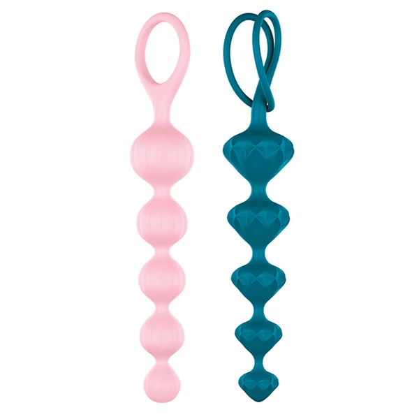 SATISFYER LOVE BEADS SET OF 2 COLORED (NET)