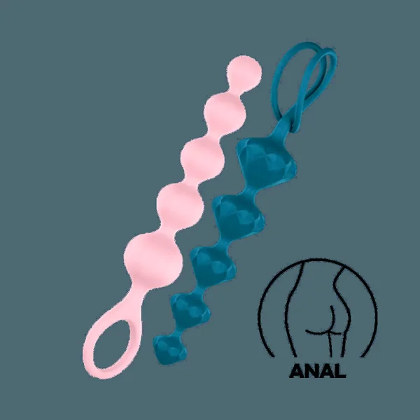 Satisfyer Love Beads Super Soft Silicone Beads 8.1 Inch