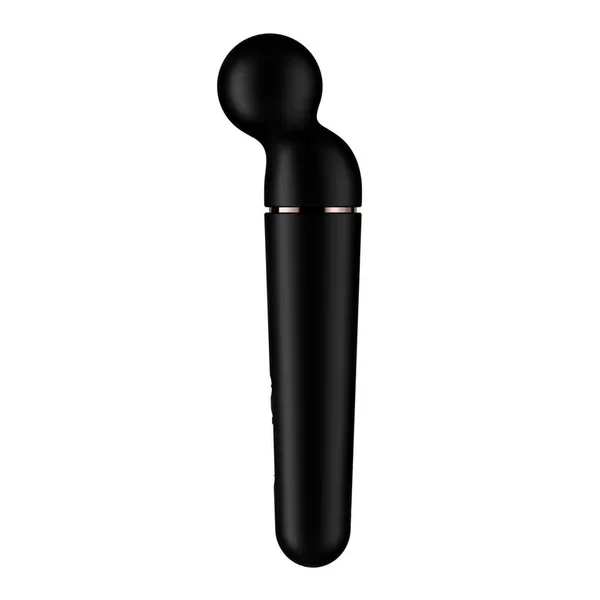 Satisfyer Planet Wand-er Rechargeable Silicone Body Massager – Black