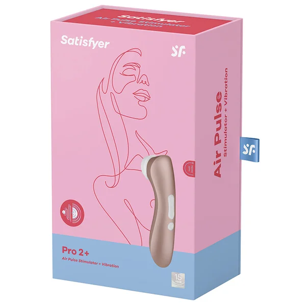 Satisfyer Pro 2+ Air Pulse Stimulator + Vibration