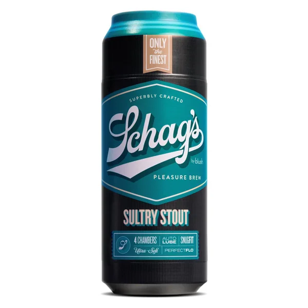 Schag's Sultry Stout Self-Lubricating Beer Can Masturbator