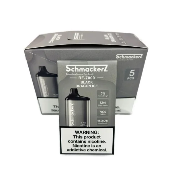 Schmackerz Black Dragon Ice 7000 Puff