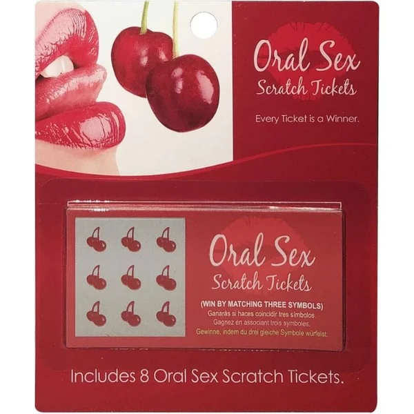 Scratch game - Kheper Games- Oral Sex Scratch Tickets