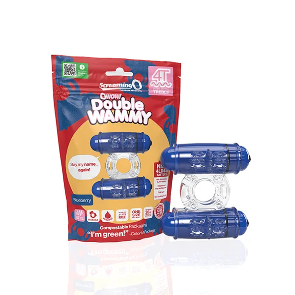 Screaming O 4T Double Wammy - Blueberry