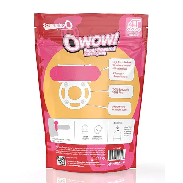 Screaming O 4T OWow – Strawberry