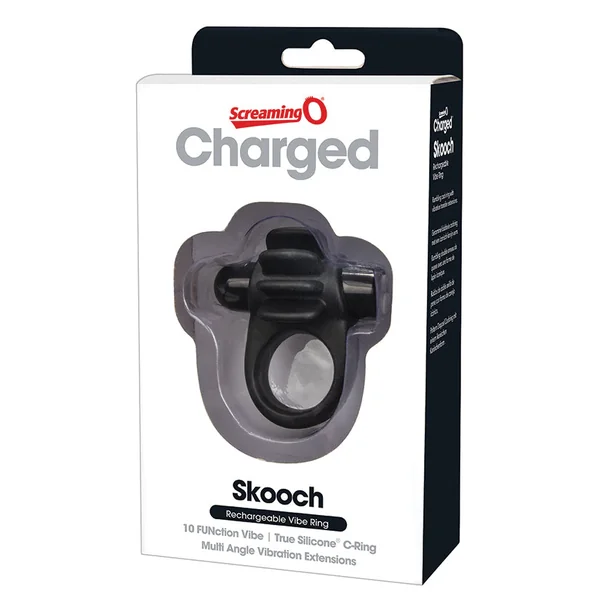 Screaming O Charged Skooch Ring - Black