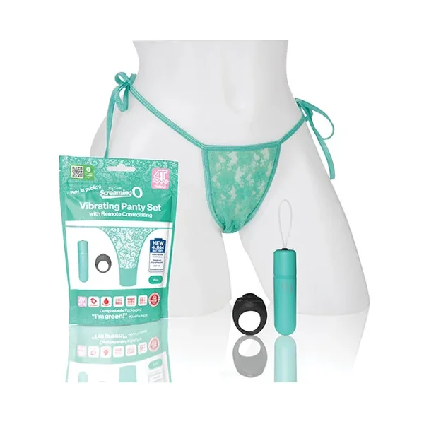 Screaming O My Secret 4T Panty Vibe w/Remote – Kiwi