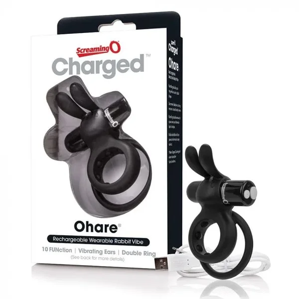 Screaming O – Ohare Vibrating Rabbit Cock Ring | USB Rechargeable