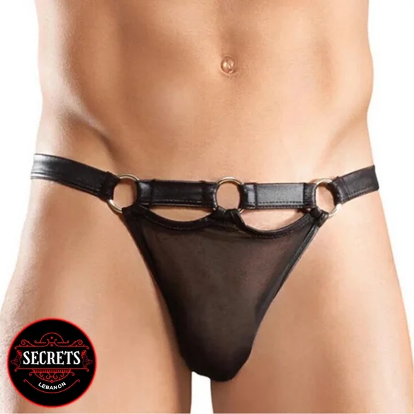 Secrets Men’s BDSM Leather Panties