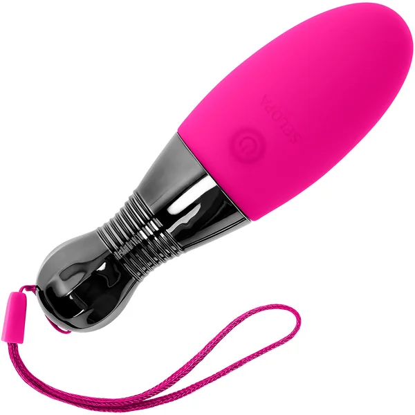 Selopa Companion Silicone Rechargeable Vibrating Egg - Pink