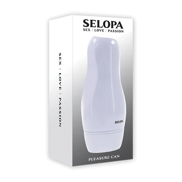 Selopa Pleasure Can Stroker - White