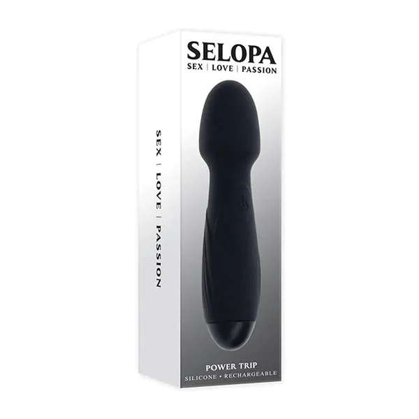 Selopa Power Trip Wand Vibrator – Black