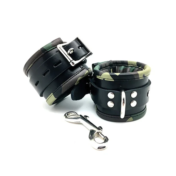 Sensual Sin Leather Padded Cuffs