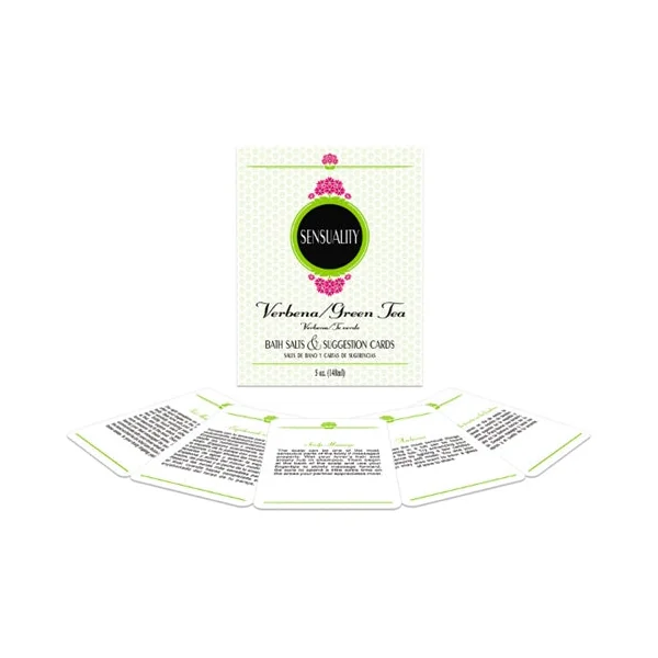 Sensuality Bath Set - Verbena and Green Tea