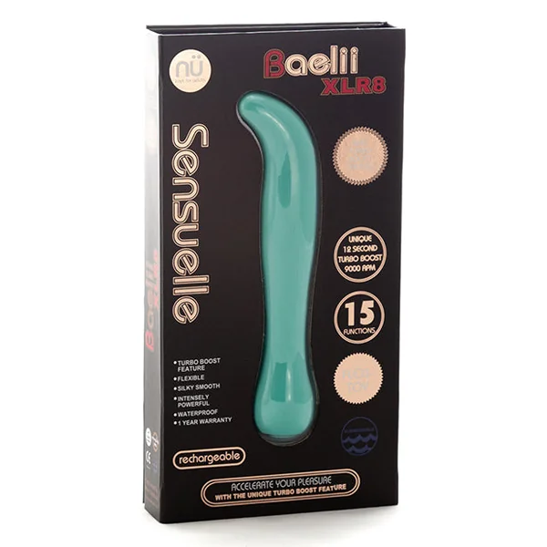 Sensuelle Baelii Flexible G Spot Xlr8 Turbo Boost - Electric Blue