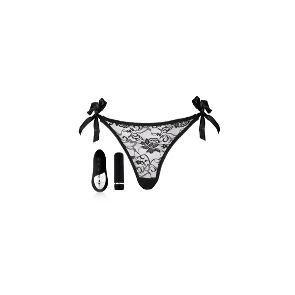 SENSUELLE PLEASURE PANTY BLACK REMOTE CONTROL