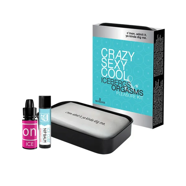 Sensuva Crazy Sexy Cool Icebergs & Orgasms Pleasure Kit