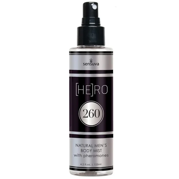 Sensuva Hero 260 Male Body Mist-4.2 oz