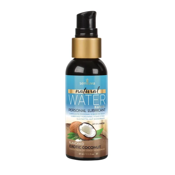 Sensuva Natural Water Based Personal Moisturizer - 1.93 oz Exotic Coconut