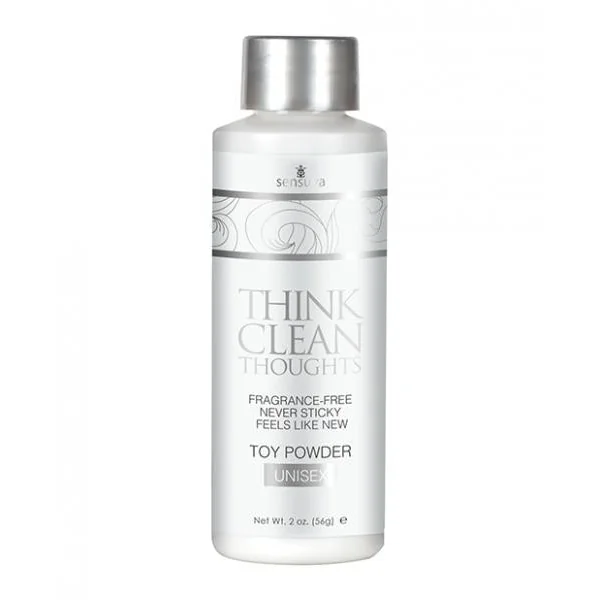 Sensuva Think Clean Thoughts Toy Powder-2 oz