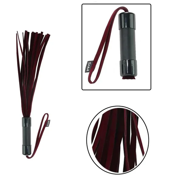 Sex And Mischief Enchanted Flogger Black 18.5 Inch Sportsheets