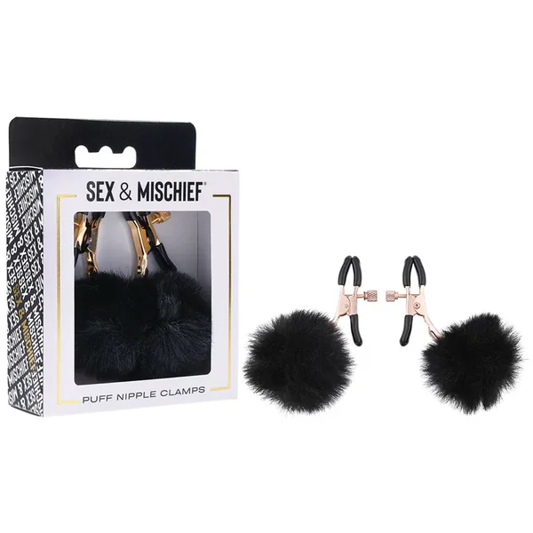 Sex & Mischief Puff Nipple Clamps-(ss09855)