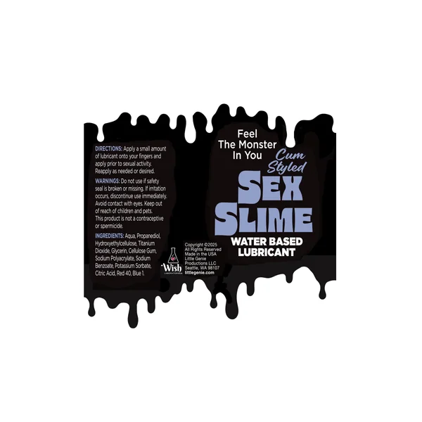 SEX SLIME CUM STYLE PURPLE 2 OZ
