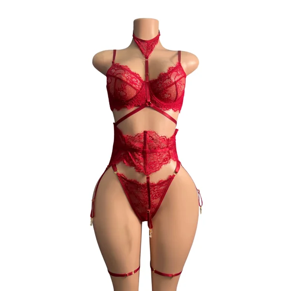 Sexy 3pc Lingerie Set #023